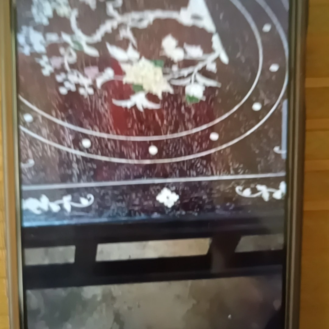 精品非州紫檀木地桌，68公分长，高58公分