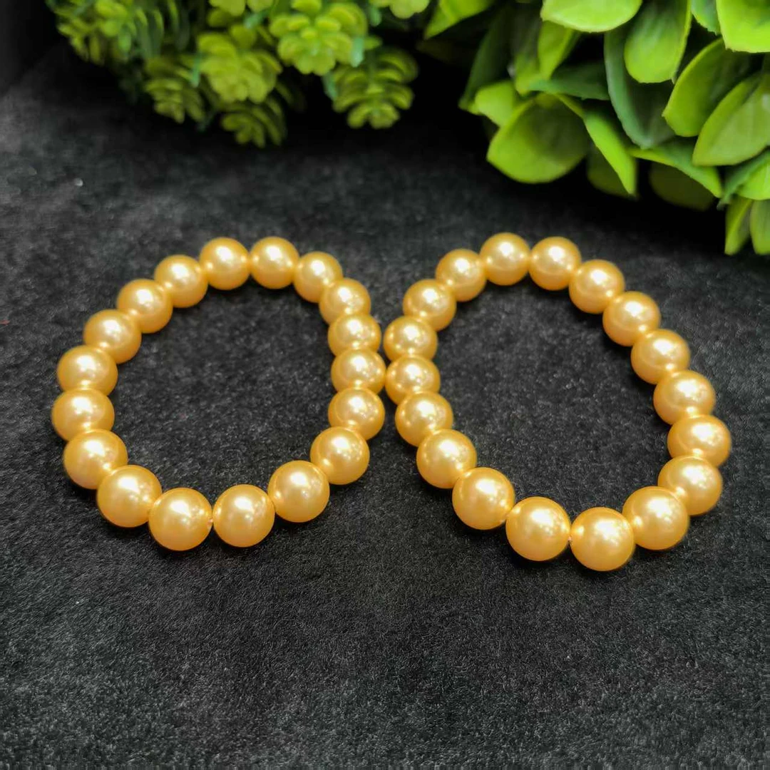 面面来财珠宝【福翠缘珠宝】C10069金贝珠手串-多样性发货只发一件