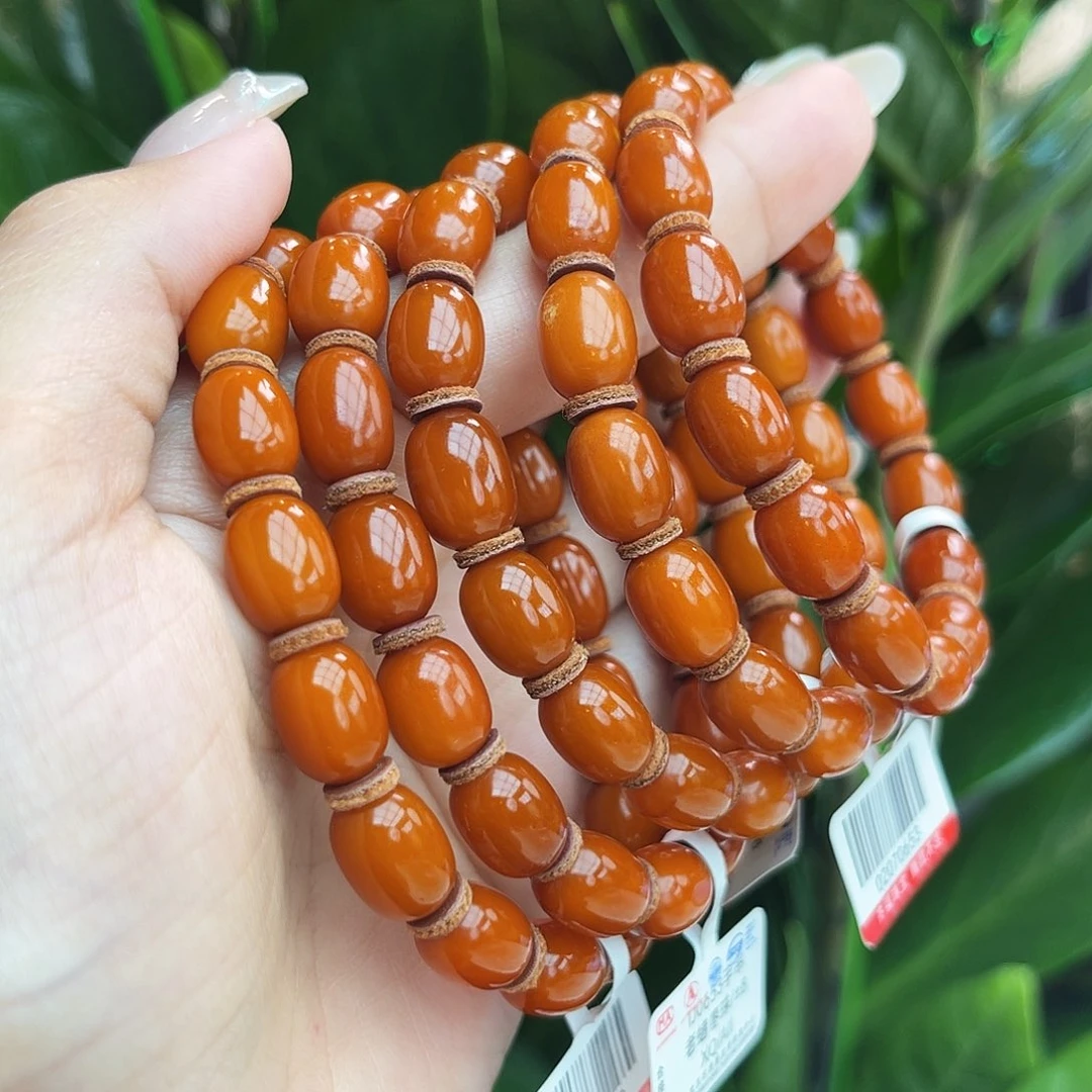 未镶嵌琥珀手链8 m多样性发其一