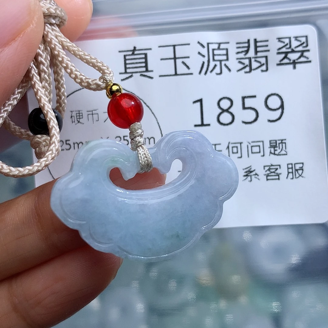 翡翠未镶嵌颈饰1859