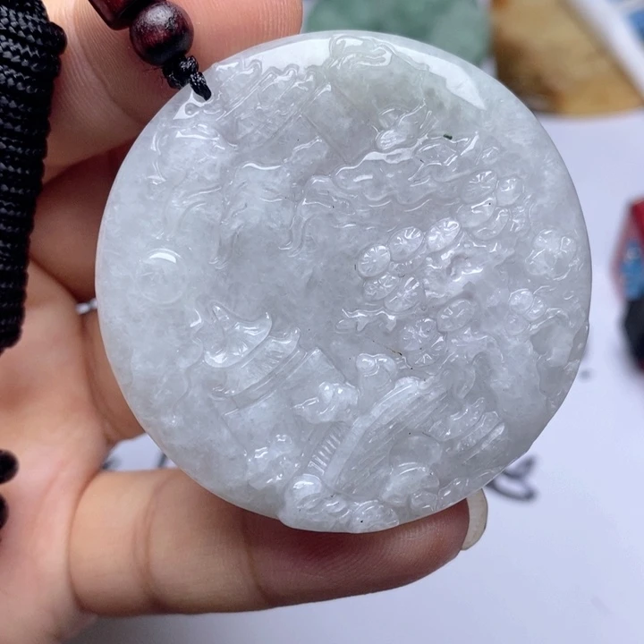 颈饰未镶嵌翡翠翡翠