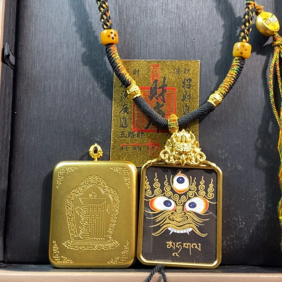 无***豆吊坠美丽的唐卡结缘