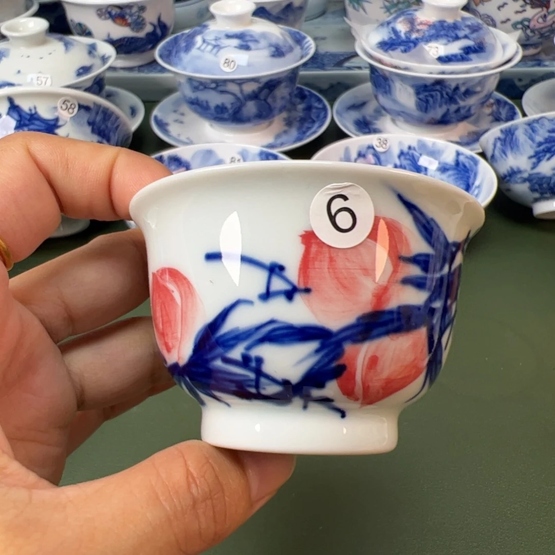 木木景德镇纯手工纯手绘茶具6