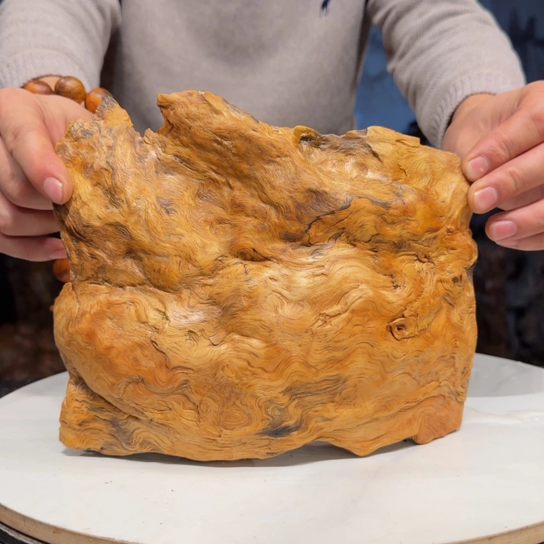 阿***华木三丰琥珀木 天然摆件33