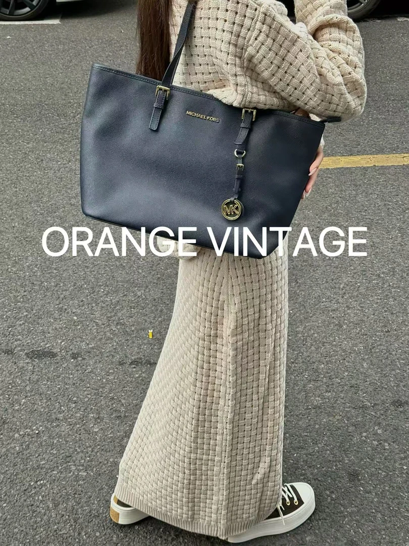 95新 MICHAELKORS/迈克高仕 mk单肩托特包