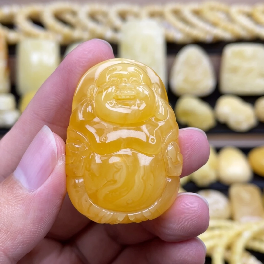 琥珀未镶嵌裸石琥珀蜜蜡