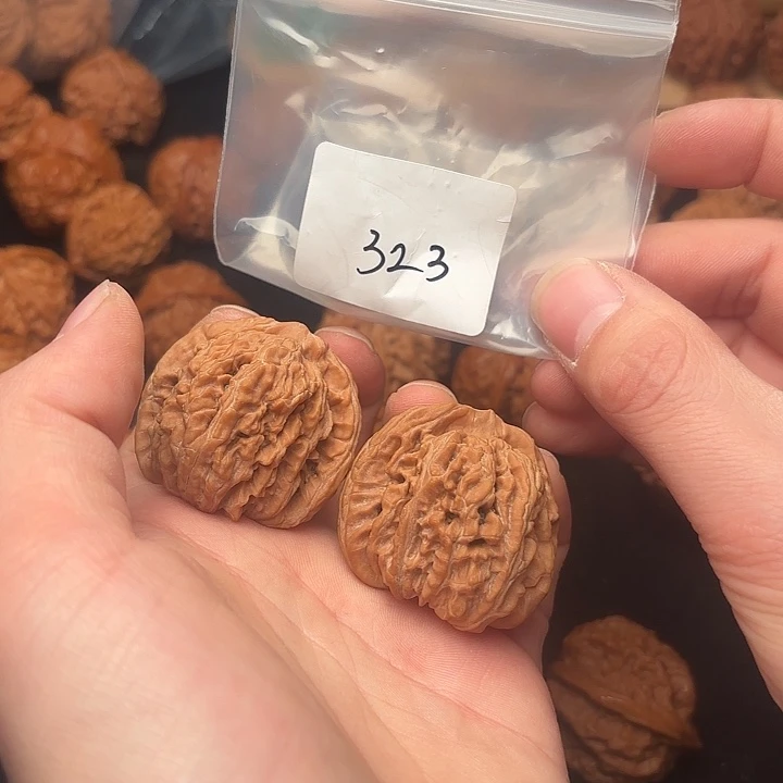 把件文玩核桃42 尺  四座楼    323