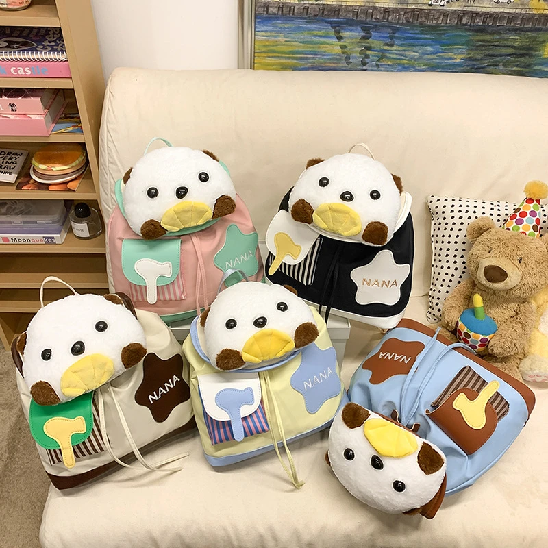 可爱软小众设计卡通2025双肩包春季新款个性少女心出游逛街小背包