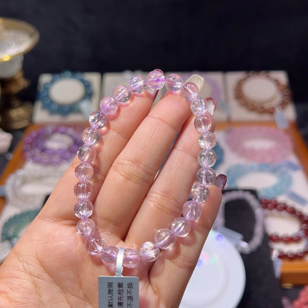 锂辉石紫锂辉未镶嵌A****y紫锂辉7.8m m