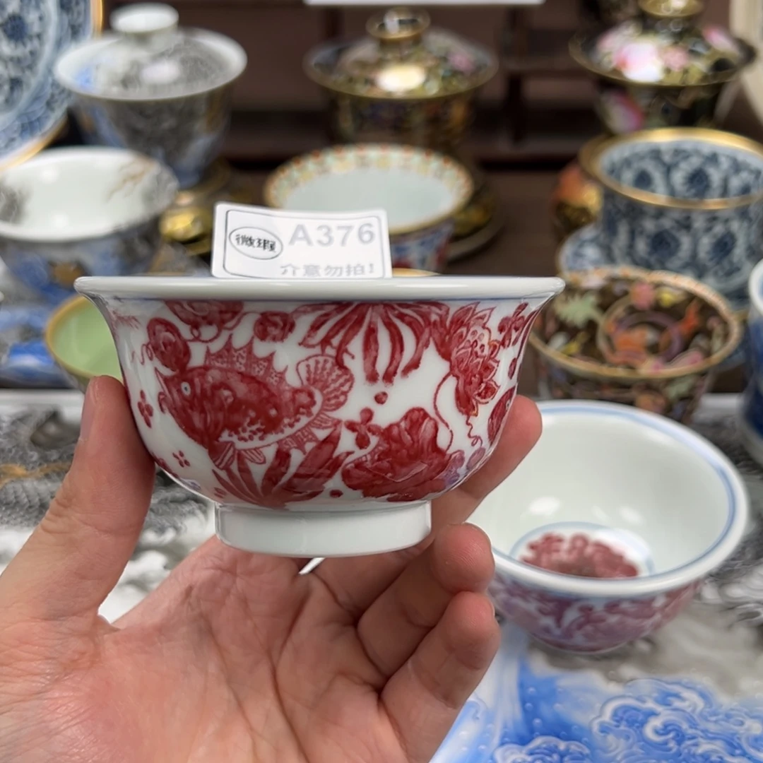 三***树景德镇手工手绘陶瓷