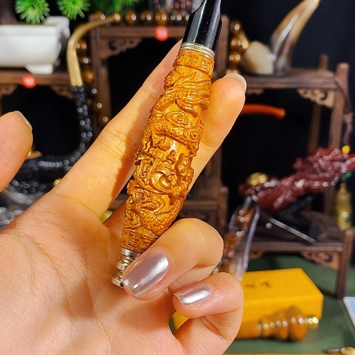 高端定制金丝楠烟嘴