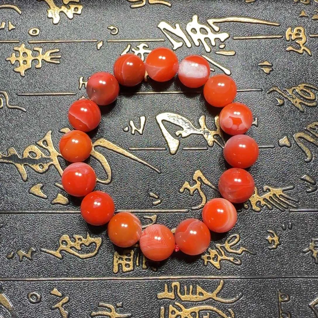 ****️未镶嵌手串南红玛瑙
