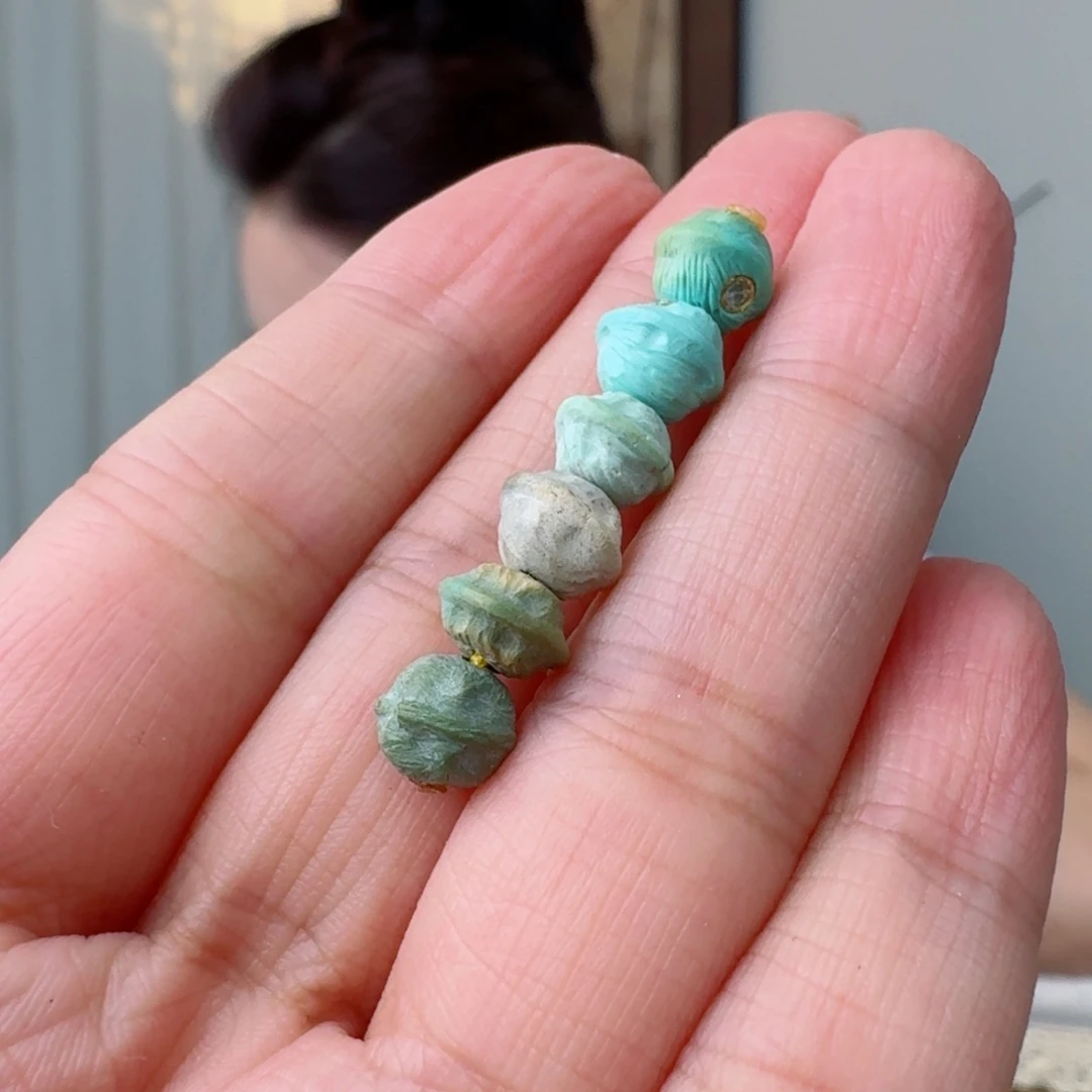 未镶嵌绿松石珠宝奇石