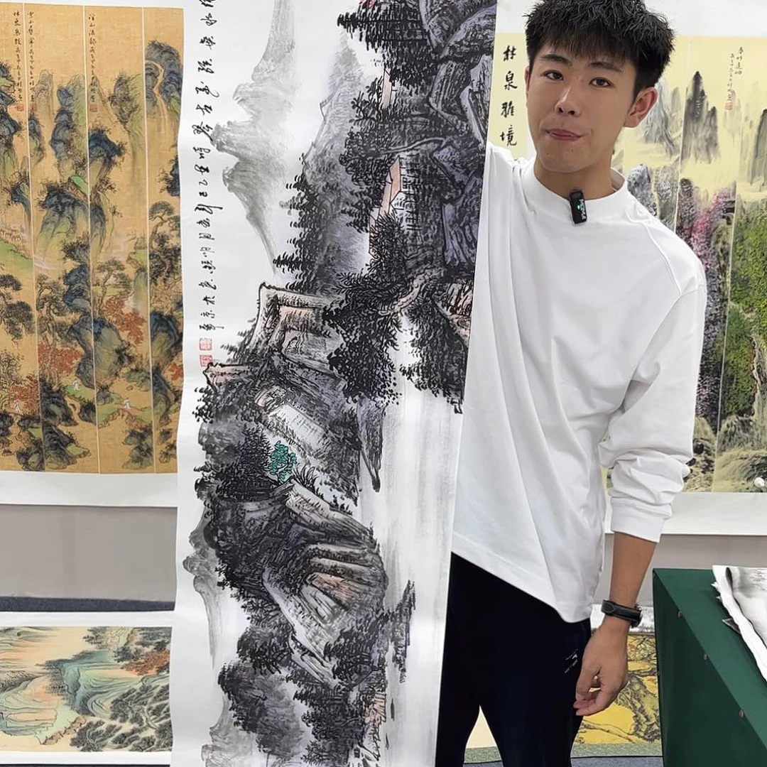 国画宣纸国画纯手绘作品