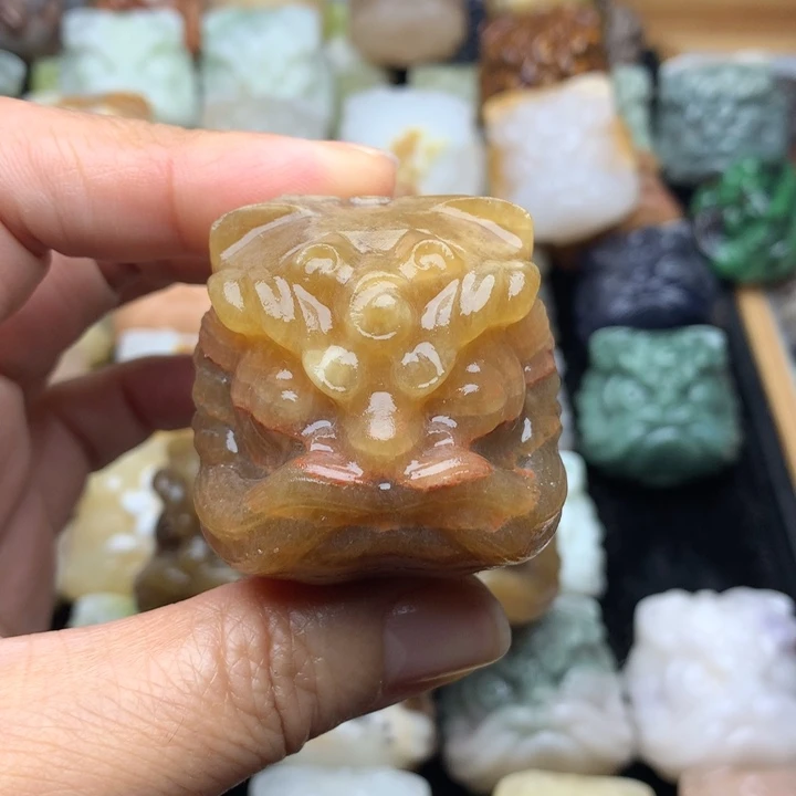 玛瑙/玉髓合金挂件