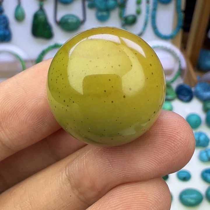 赵***樘水波纹特色圆珠 尺寸22