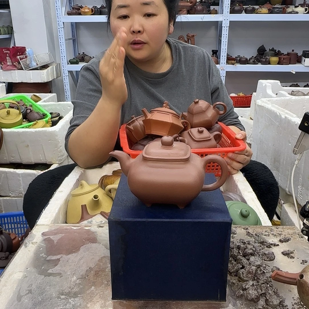 紫砂茶壶宜兴紫砂瑕疵处理