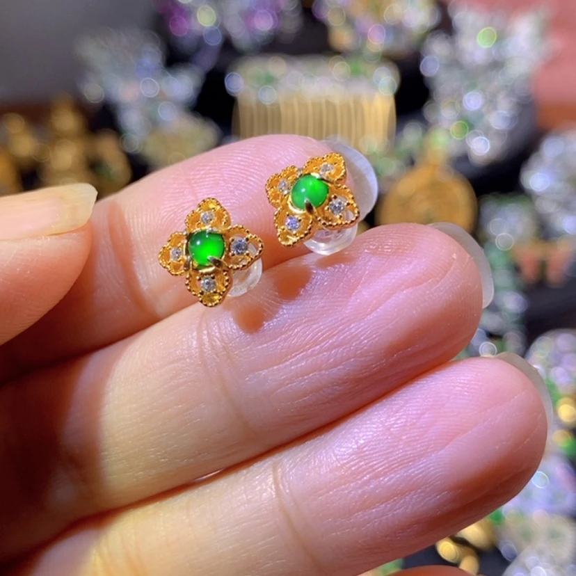 【闪购商品】银S925镶嵌挂件翡翠