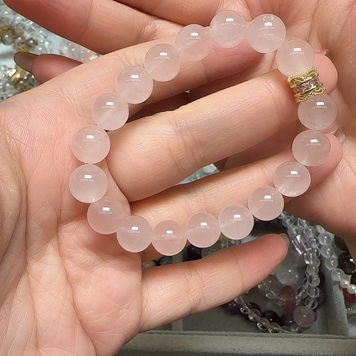 水晶手串未镶嵌天然