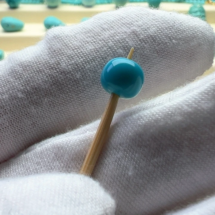 绿松石珠宝奇石未镶嵌7.4