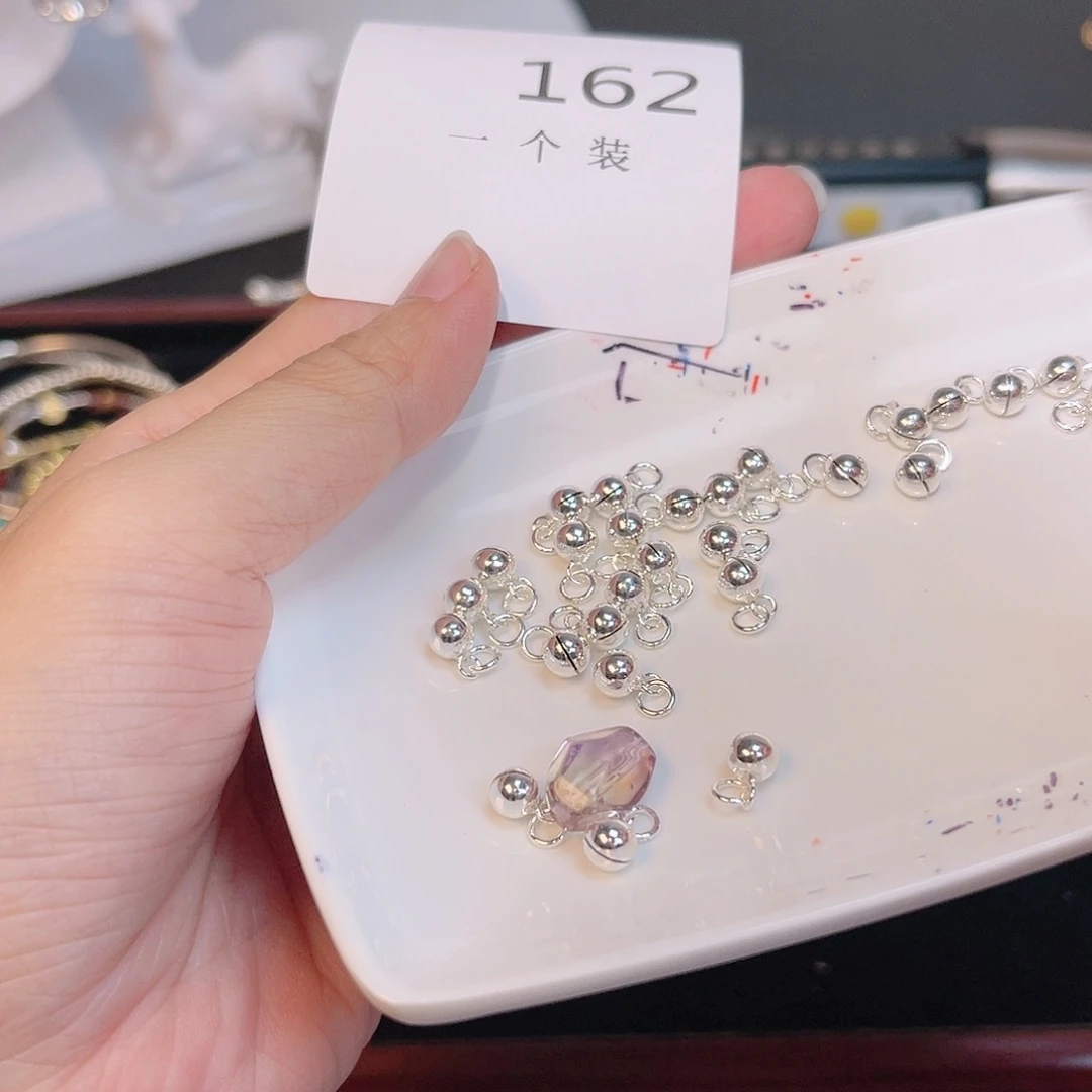 水晶珠宝半成品银S925镶嵌162