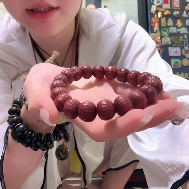 手串猴头核桃原皮原色13