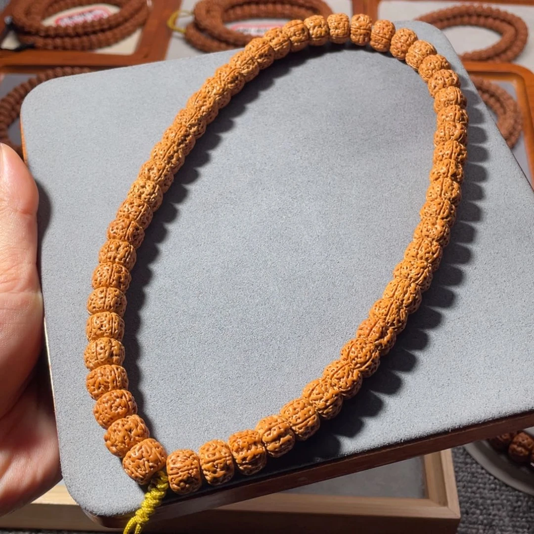 金刚菩提吊坠爆肉梅花双圈12