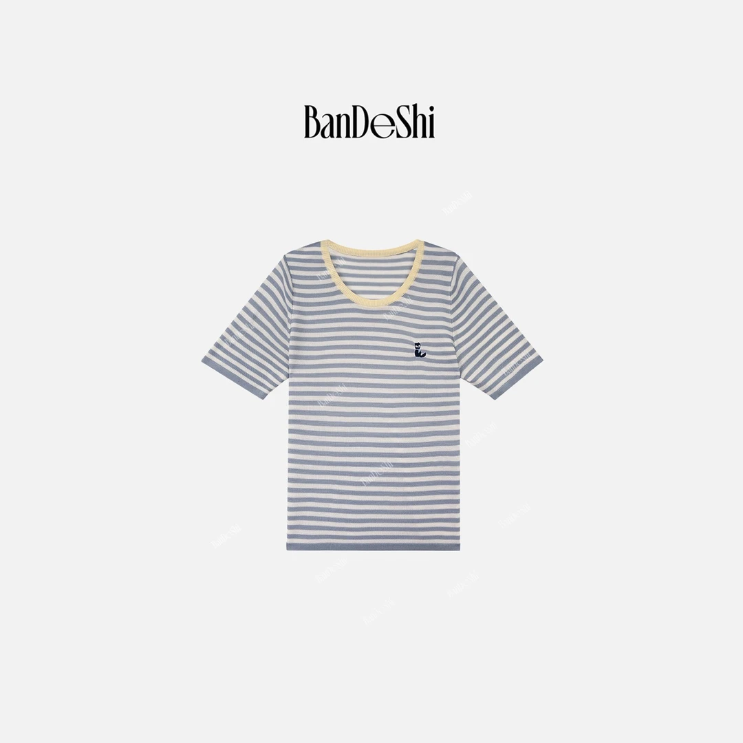 【C2240】班德施-时尚休闲气质百搭轻奢春季针织衫女XF