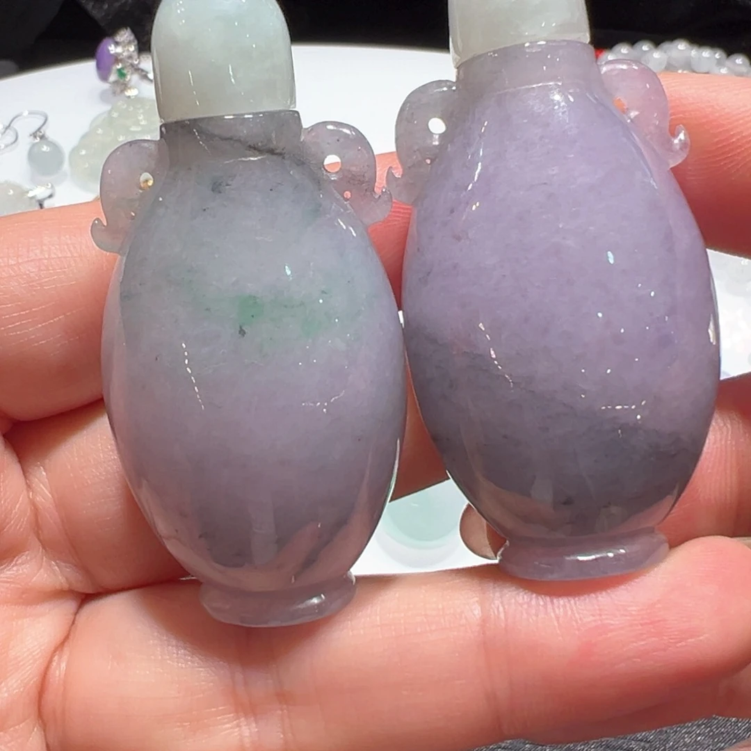 翡翠颈饰未镶嵌s***n花瓶