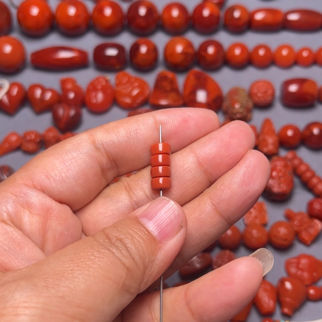 南红玛瑙配饰未镶嵌王****叔6.5