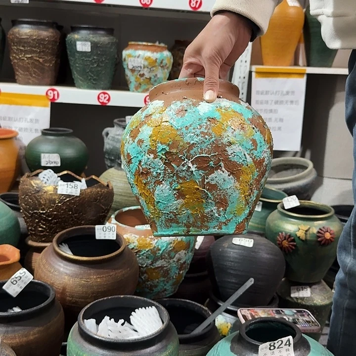 93彩绘高度23口径14