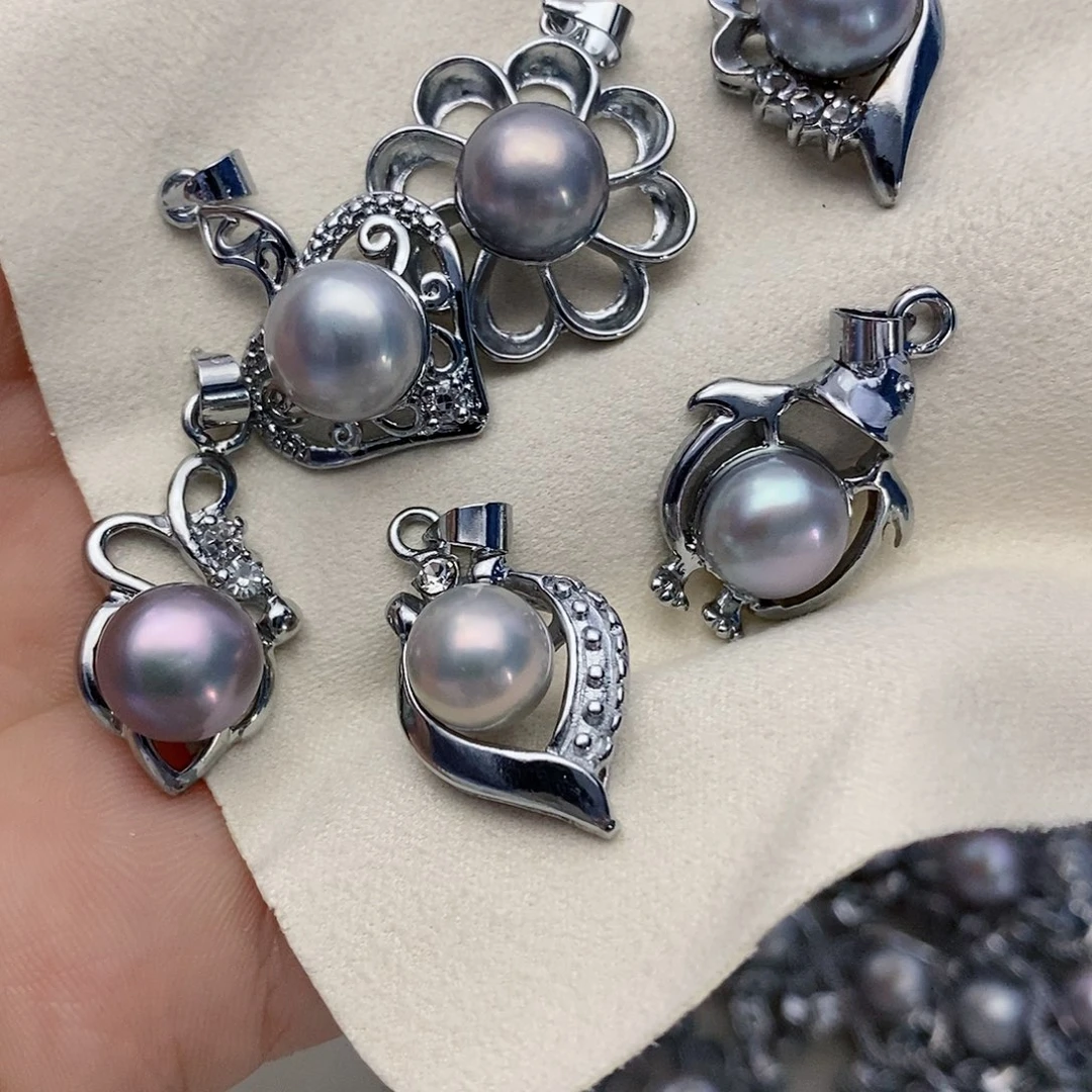 【闪购商品】淡水珍珠颈饰合金流****机55