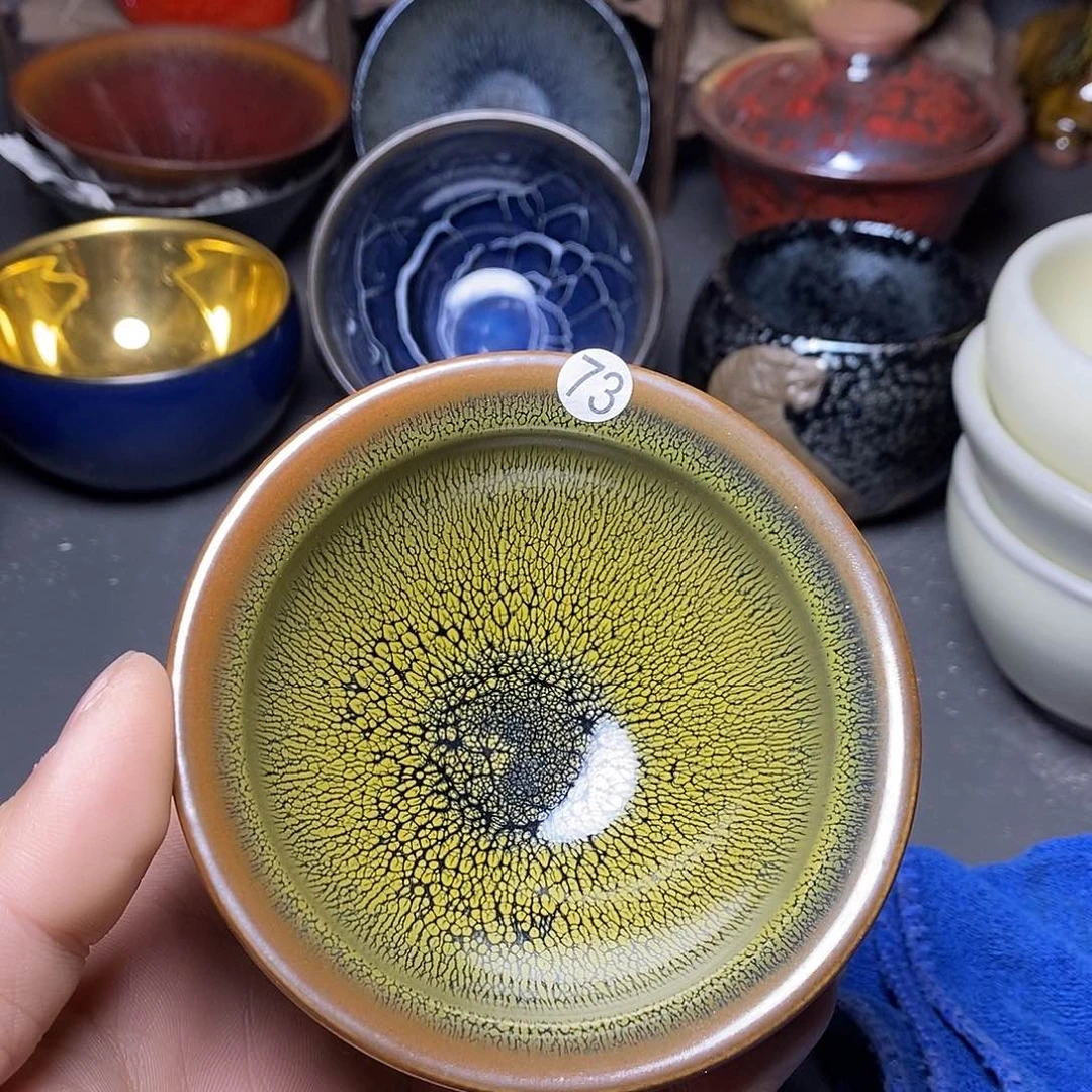 茶盏有瑕介意勿拍73