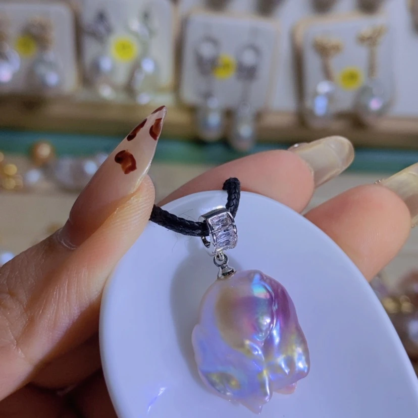 【闪购商品】淡水珍珠天然淡水珍珠合金