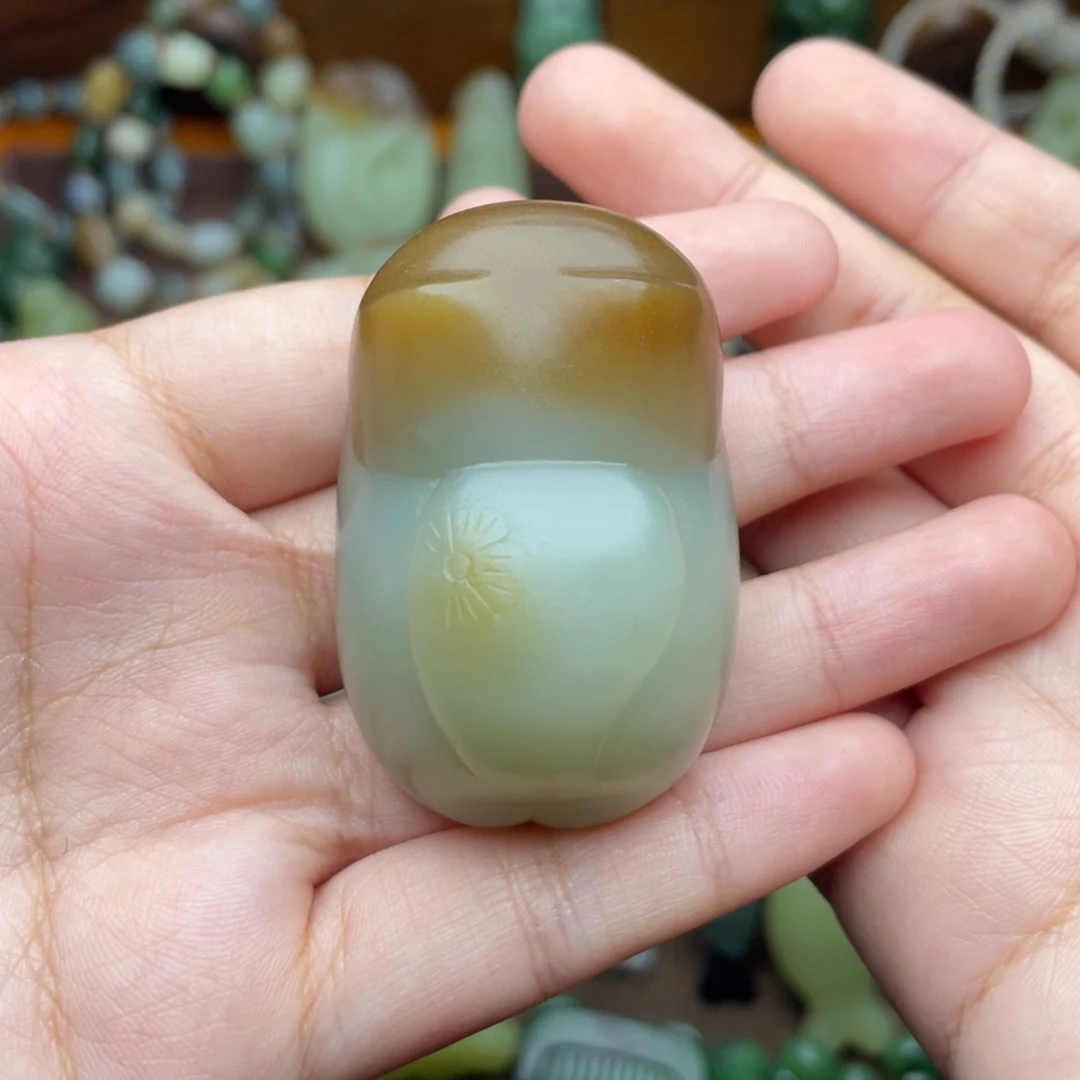 【闪购商品】和田玉未镶嵌颈饰木**子