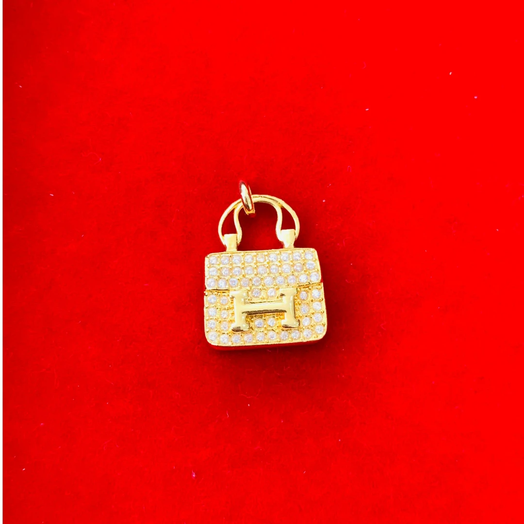 合成锆石【艺馨专享】18k金 包包 GP 0.73