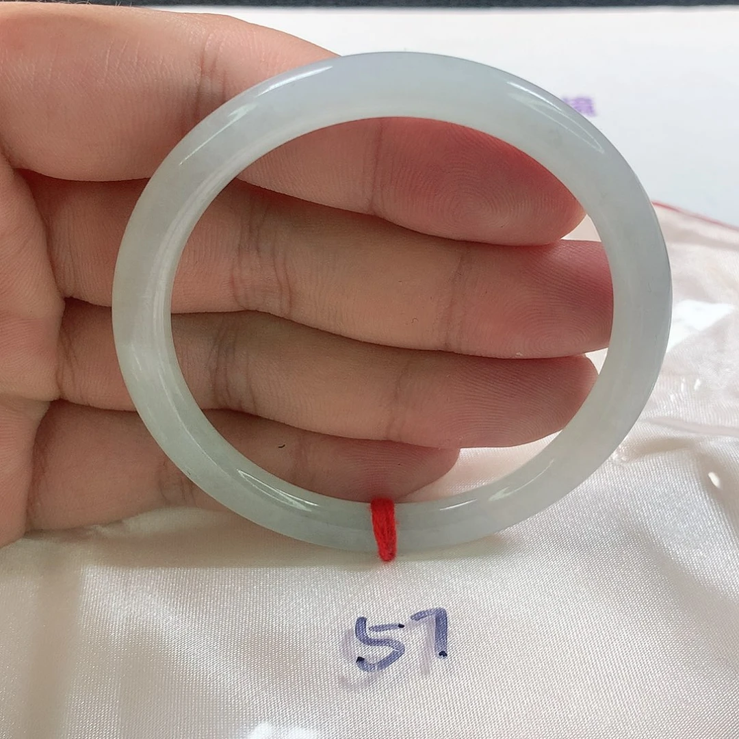 翡翠手镯（圆镯）未镶嵌376号