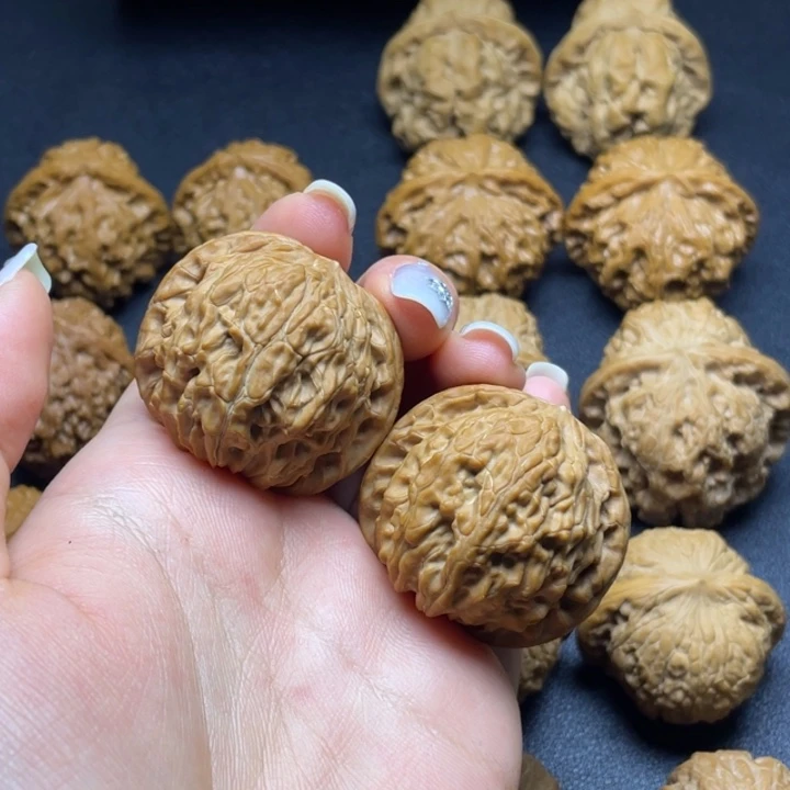 吊坠文玩核桃39全品正磨