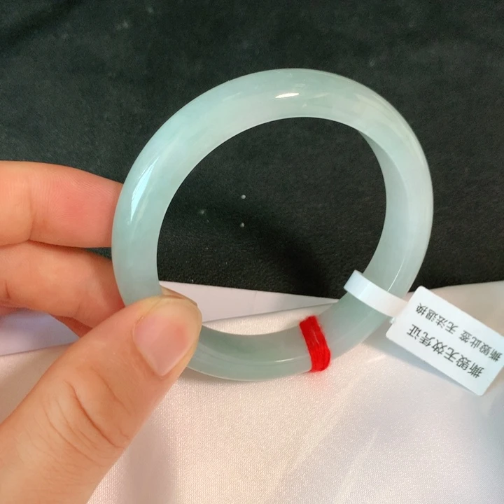 翡翠未镶嵌手镯b0509-1