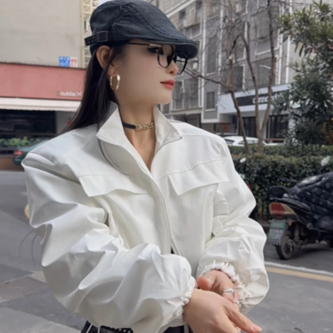 【C度笑笑力推】6008新品时尚买手设计南油高货短款小夹克