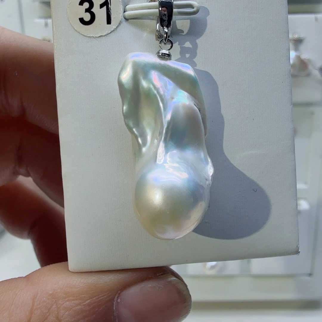 合金颈饰淡水珍珠