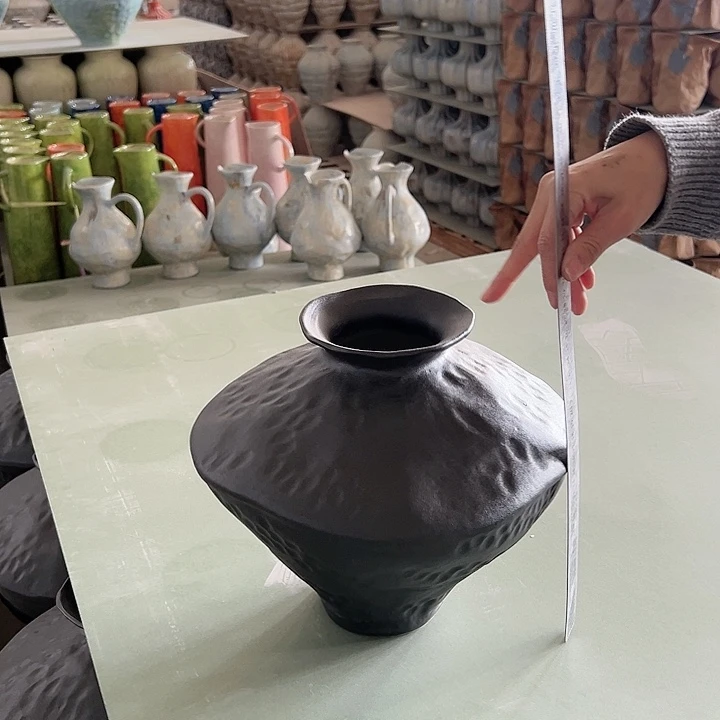 摆件陶景德镇陶瓷花瓶工厂高27