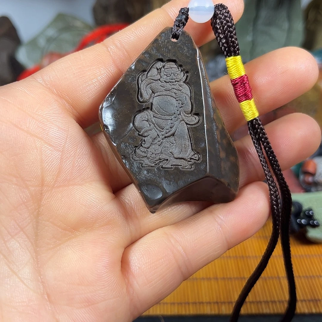 新疆戈壁石原石雕刻53