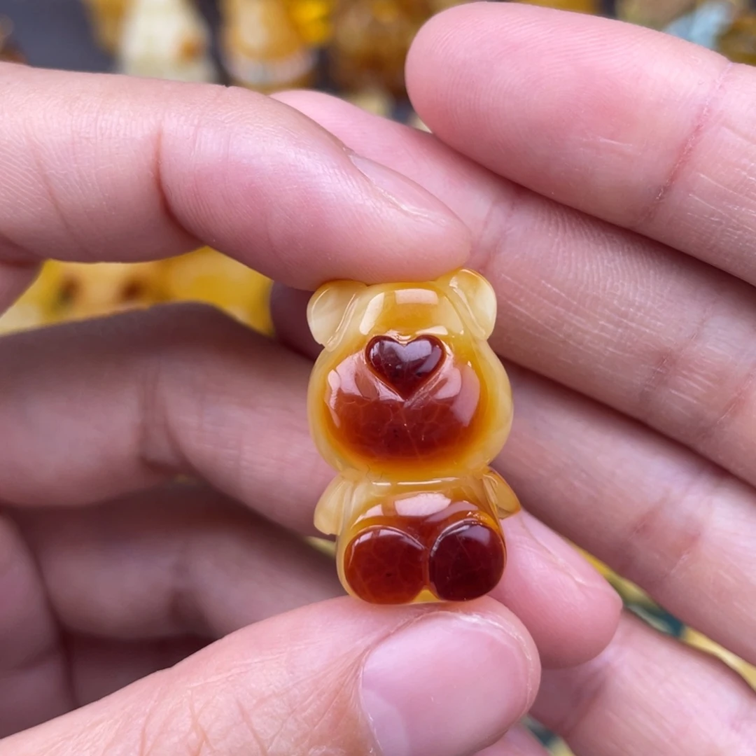 裸石琥珀未镶嵌蜜蜡