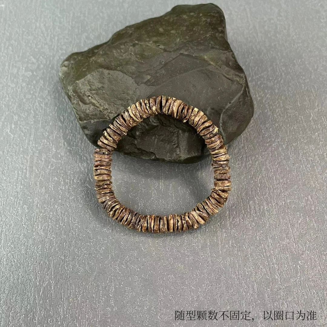 善玺天然沉香手串随形片珠单圈多样性发货一条W（400）5