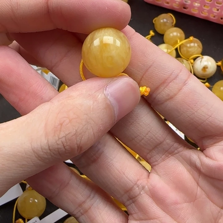 蜜蜡未镶嵌珠宝奇石天然348