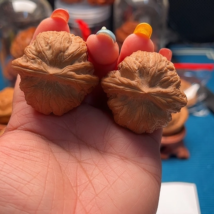 文玩核桃把件战鼓 小众品 微修
