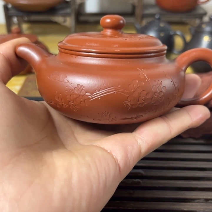 原矿紫砂半手工制作