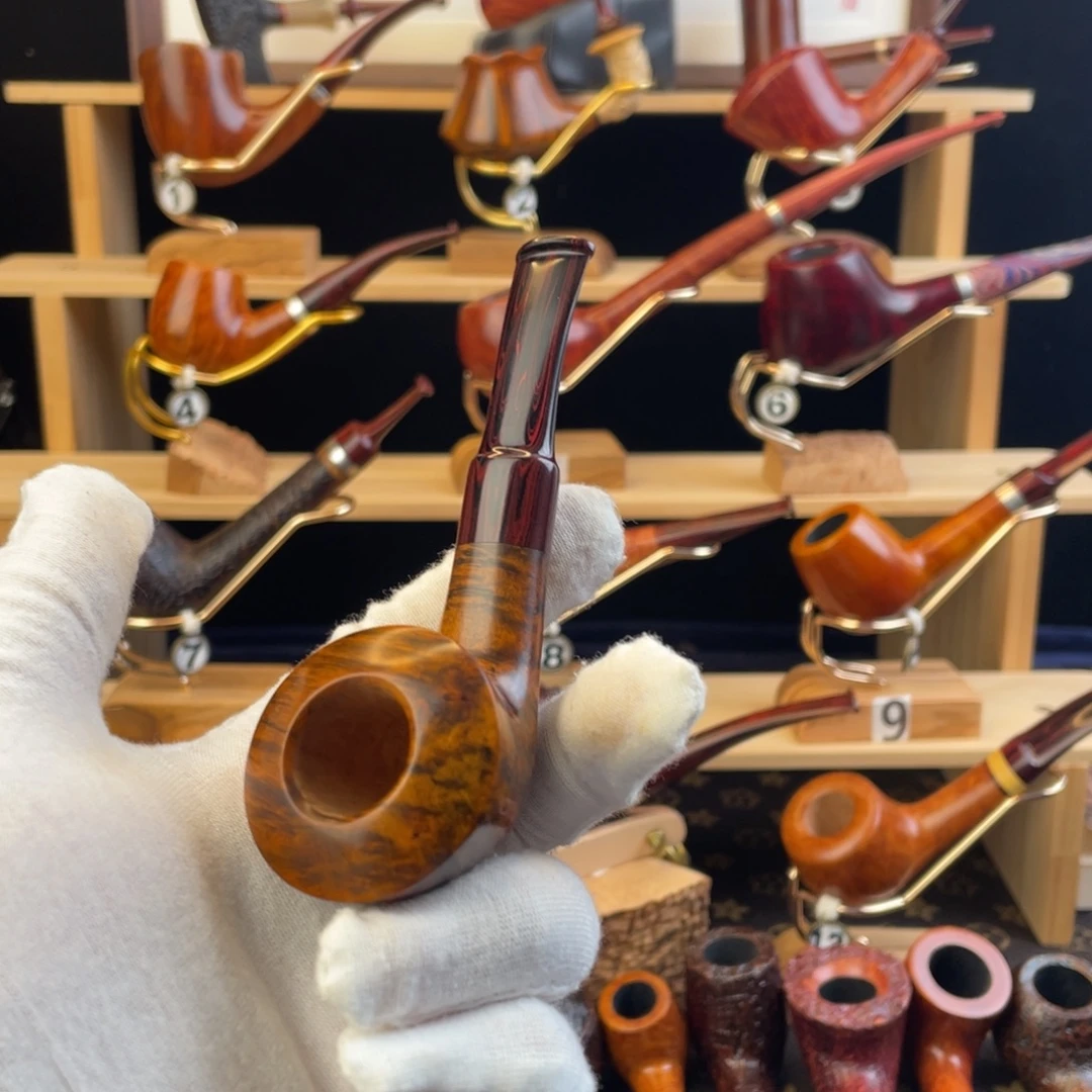 石楠木手工烟斗小卡