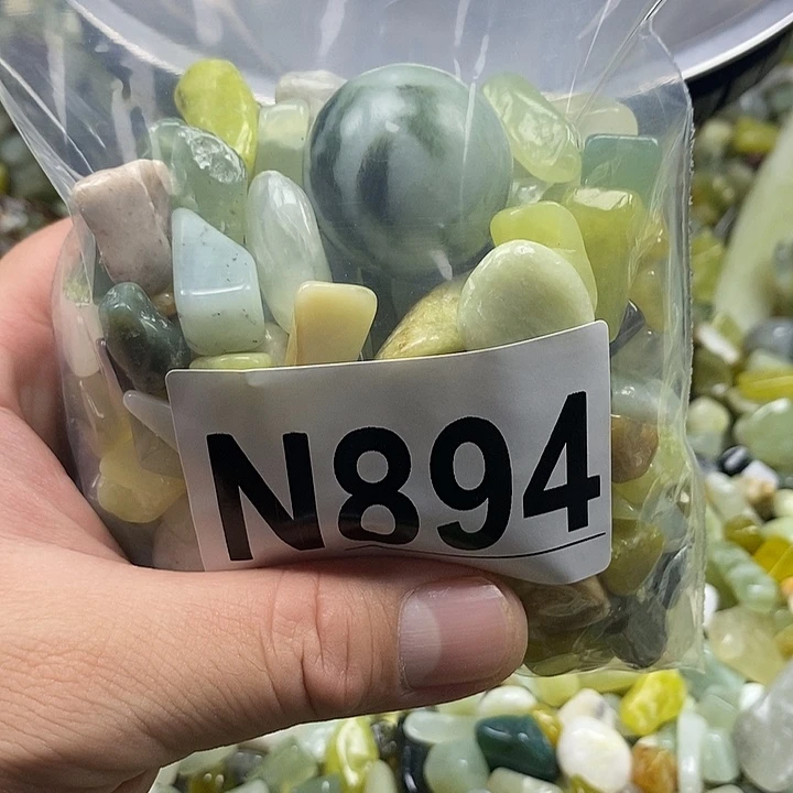 未镶嵌蛇纹石玉鱼缸石